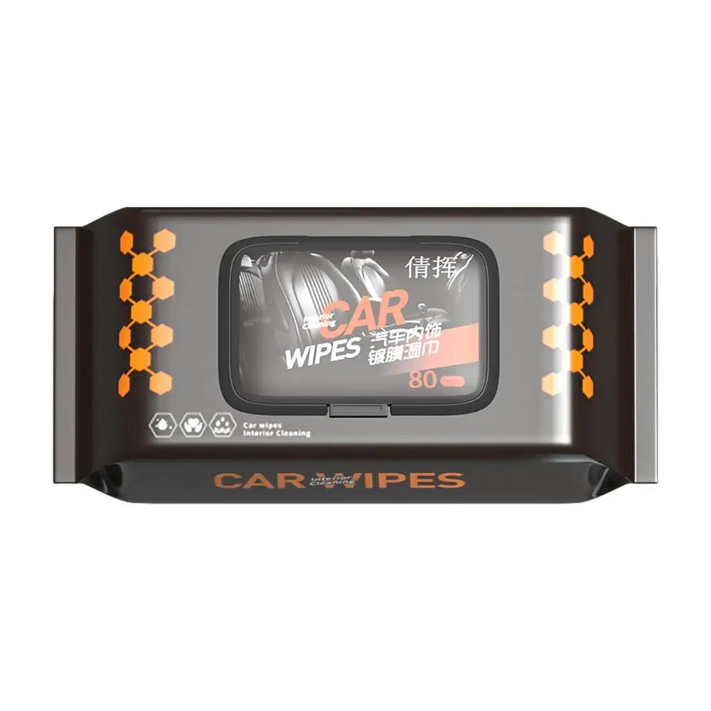 Car Interior Cleaning Wipes Multi-functional For Dashboard Seat Leather Console Carpet Disposable Clean Car Washing Towel Tool