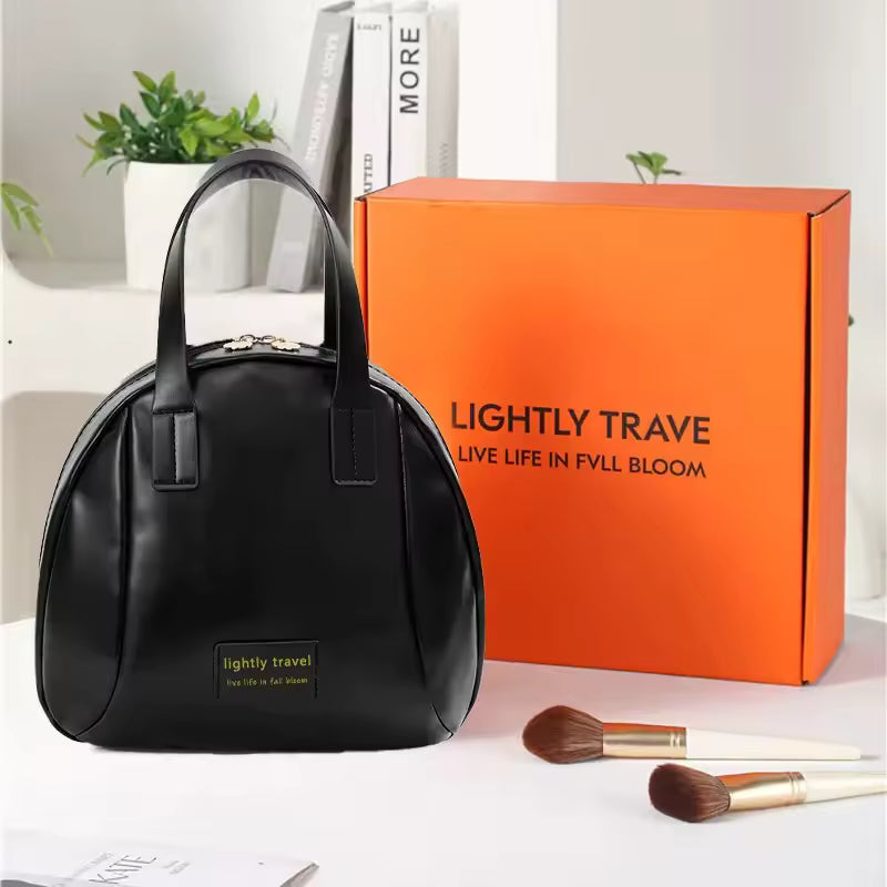 New Large Capacity Portable Women's Makeup Bag High Aesthetic Value Casual Travel Toiletry Bag High End Storage Bag