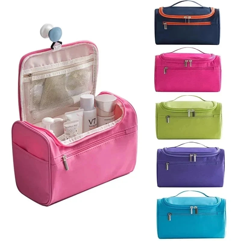 Women Men's Waterproof Makeup Pouch Travel Cosmetic Bags High Capacity Organizer Storage Bag Requirement Toiletry Wash Bag