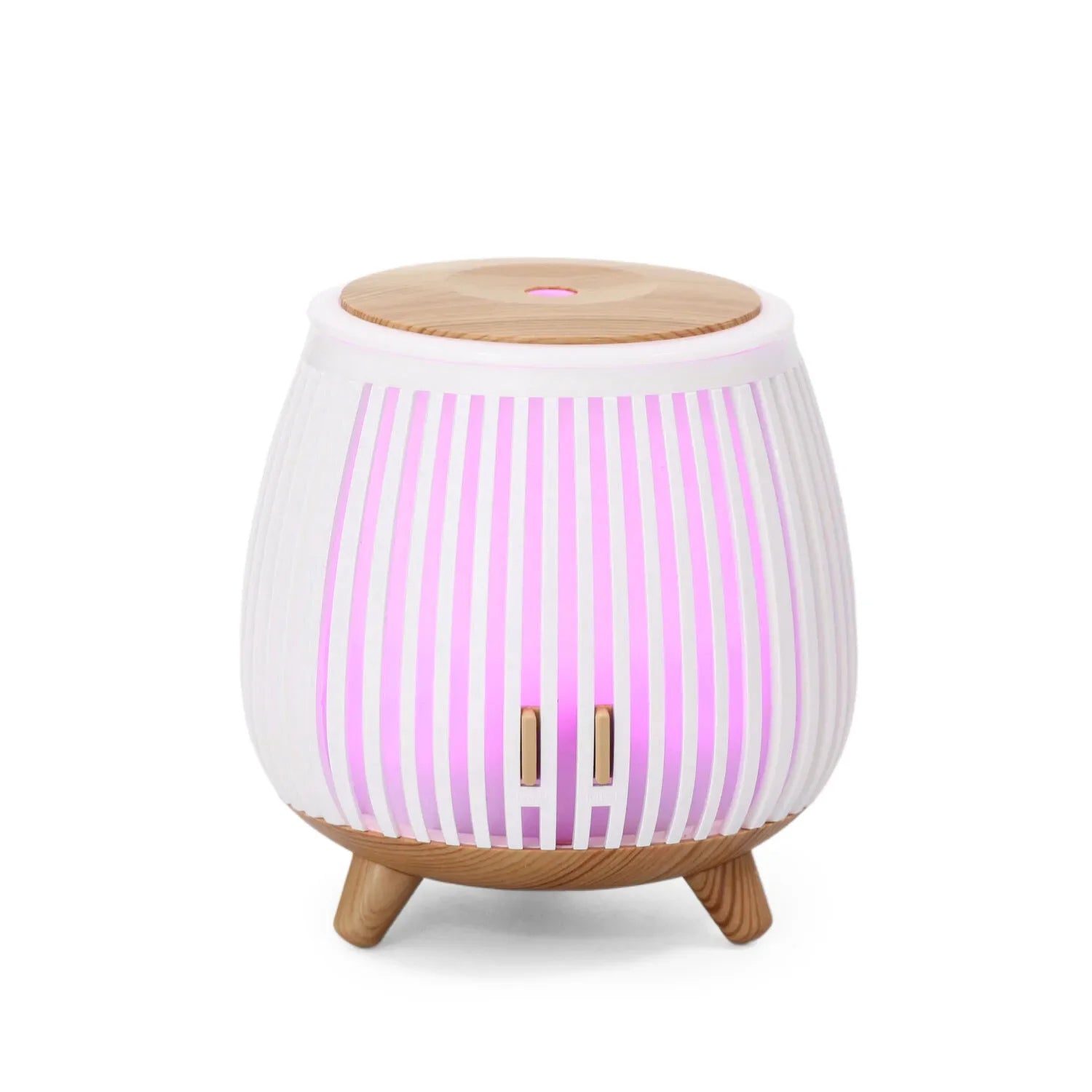 Ultrasonic Air Humidifier 140ml Essential Oil Diffuser 7 Color LED Lights Continuous Spray Table Lamp for Home, Office
