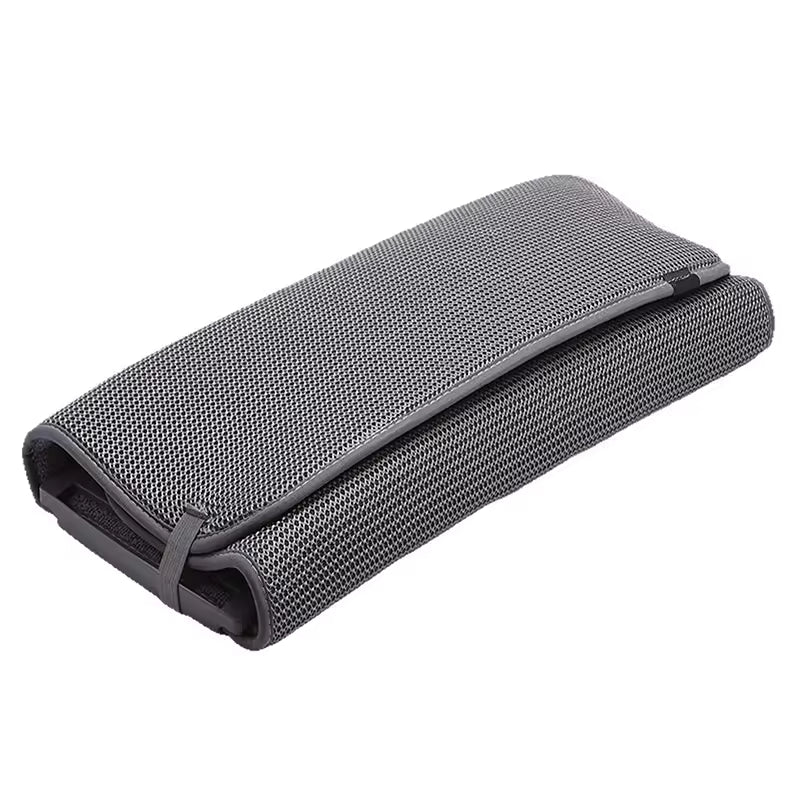 Folding Tableware Drainer Mat Thickened Breathable Dish Drain Rack Non-slip Absorbent Pad Kitchen Creative