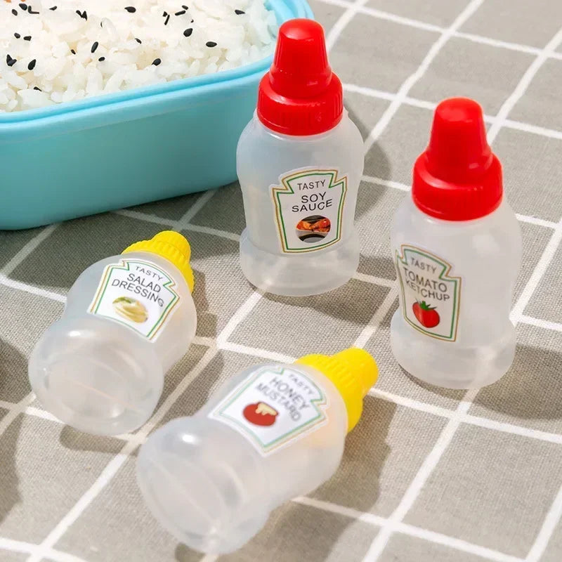 Spice Shaker Home Ketchup Jar Camping Seasoning Holder Kitchen Salt Shaker Condiment Dispenser Cooking Utensils Kitchenware BBQ