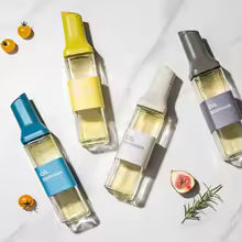 New 500ml Automatic Opening Glass Oil Bottle Four Colors Pouring No Oil Leakage Easy to Clean Oil Dispenser for Kitchen