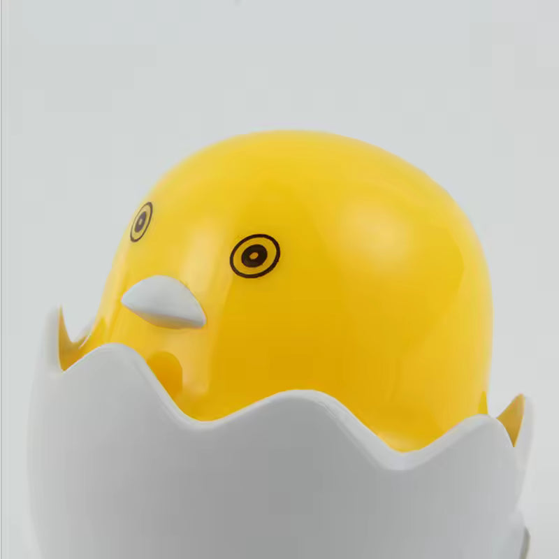 Creative In Line Plug Night Lamp For Children Cracked Chicken Decoration Bedroom LED Lamp Convenient Lustre With Light Induction