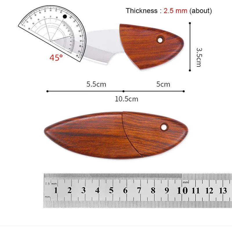 Mini Knife Hand Forge Blade Kitchen Knives Cleaver Chef Slicing Boning Utility Cook Tools Meat Fish Fruit Vegetable Small Knife