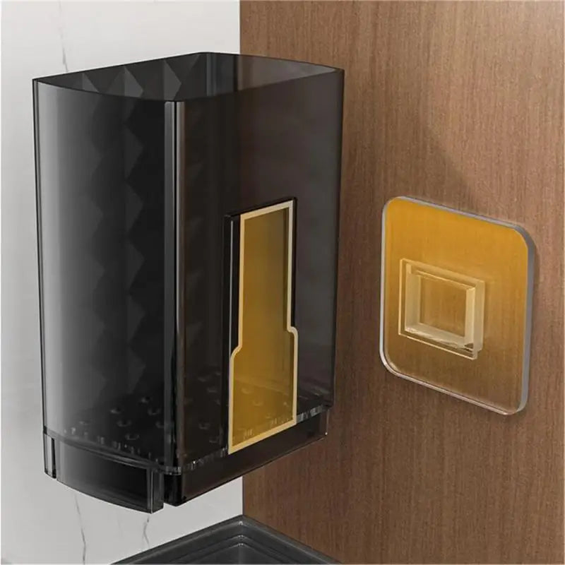 Drillable Storage Rack Wall-Mounted Storage Boxes Kitchen Chopsticks Spoon Drain Rack Self-Adhesive Bathroom Cosmetics Holder