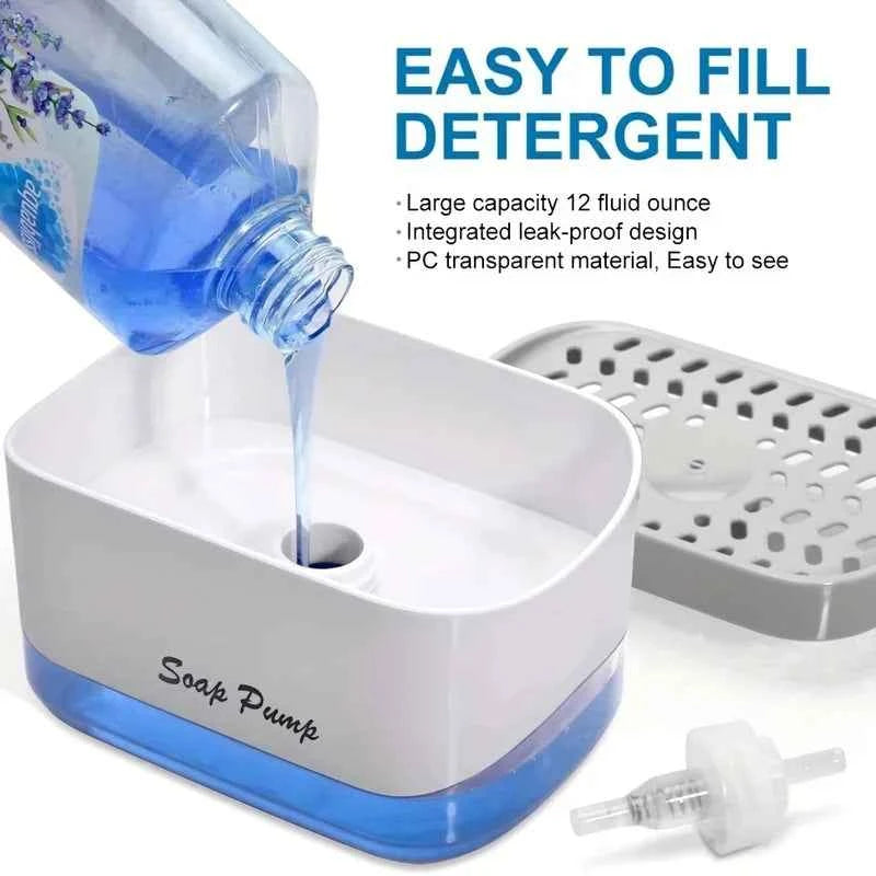 Liquid soap dispensers kitchen detergent large capacity soap dishes dispenser kitchens accessories sink dish foam fixture home
