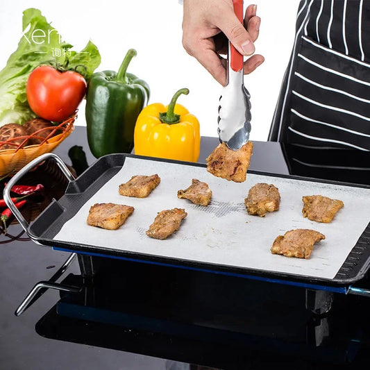 5000mm Parchment Paper Baking Sheets Non-Stick Precut for Baking Grilling Air Fryer Steaming Cookie Disposable Mats