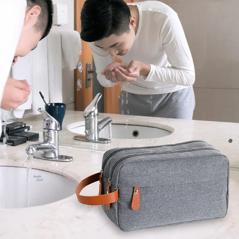 Man High Quality Make Up Bag New Hanging Travel Storage Cases Women Toiletries Organizer Waterproof Female Wash Makeup Handbags