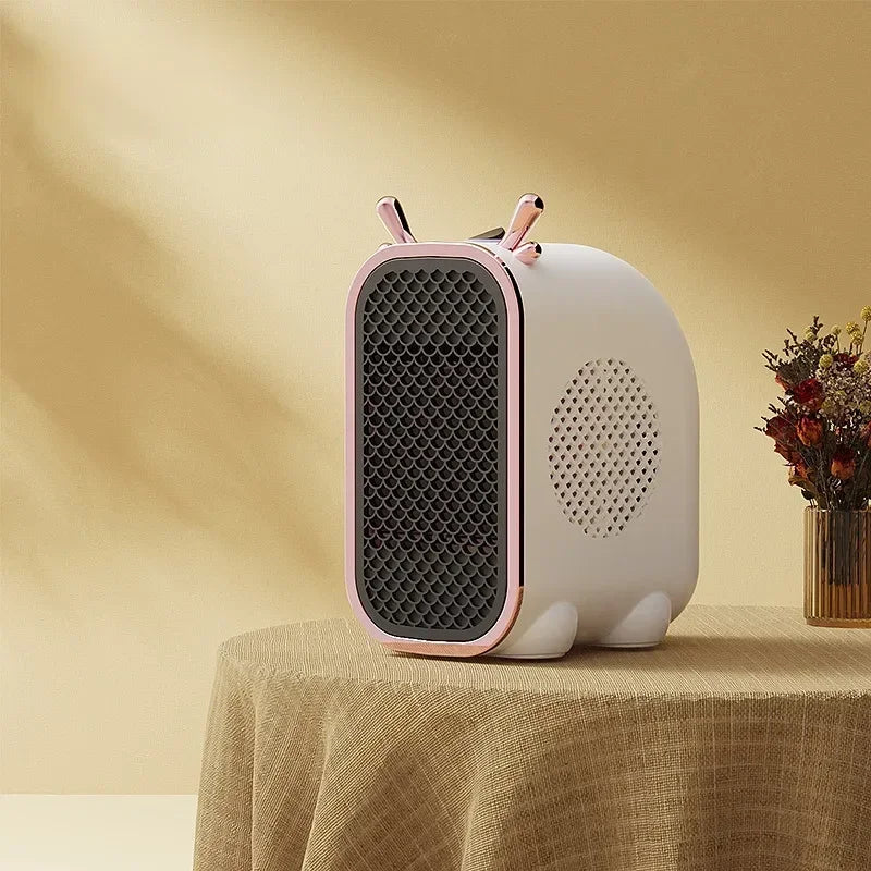 Mini Portable Heater Home Use Warm Wind Machine Fireproof Shell Safe Operation Warm Wholehouse Heater Take Heat Appliance