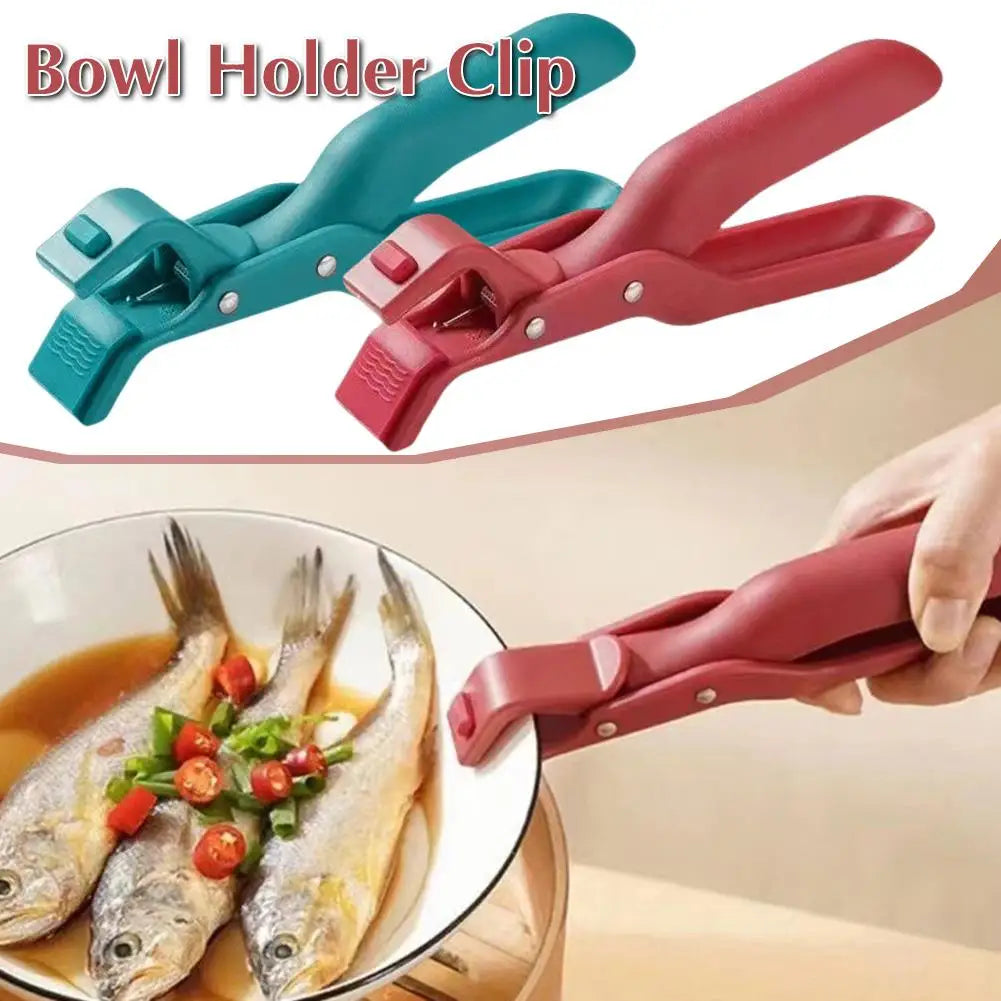 Kitchen Anti Scald Plate Bowl Dish Pot Holder Holder Silicon Oven Accessories Clip Clamp Kitchen Anti-hot Tool Lifter T2Z9