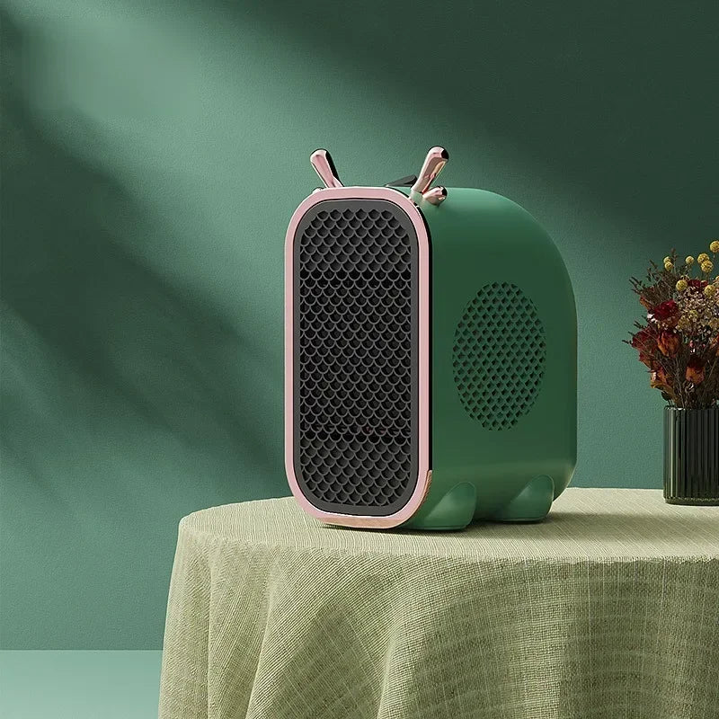 Mini Portable Heater Home Use Warm Wind Machine Fireproof Shell Safe Operation Warm Wholehouse Heater Take Heat Appliance