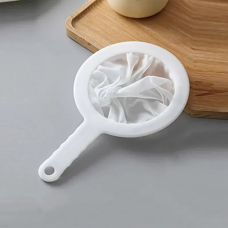 Soy Milk Wine Filter Bag Nut Milk Bag Tea Coffee Oil Yogurt Filter Net Mesh Kitchen Food Reusable Nylon Filter Bags Strainer