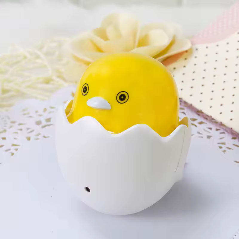 Creative In Line Plug Night Lamp For Children Cracked Chicken Decoration Bedroom LED Lamp Convenient Lustre With Light Induction
