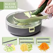 Factory Multifunctional Kitchen Tools 9 in 1 Vegetable Grinder Fruit and Vegetable Cutter