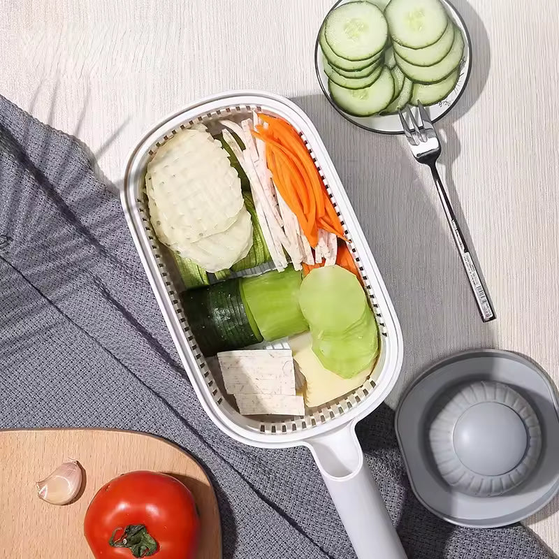 Multifunctional Vegetable Kitchen Tool Slicer Manual Vegetable Cutter Professional Grater with Adjustable Blades