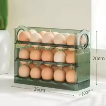 Egg Storage Box Refrigerator Organizer Food Containers Egg Fresh-Keeping Case Holder Tray Dispenser Kitchen Storage Boxes