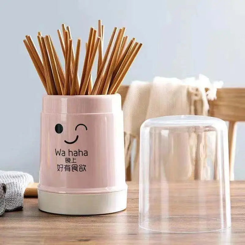 1Pc Cute Kitchen Spoon Chopstick Storage Drying Drain Drainer Holder Shelf Accessories Box Home Rack Cutlery Basket Organizer