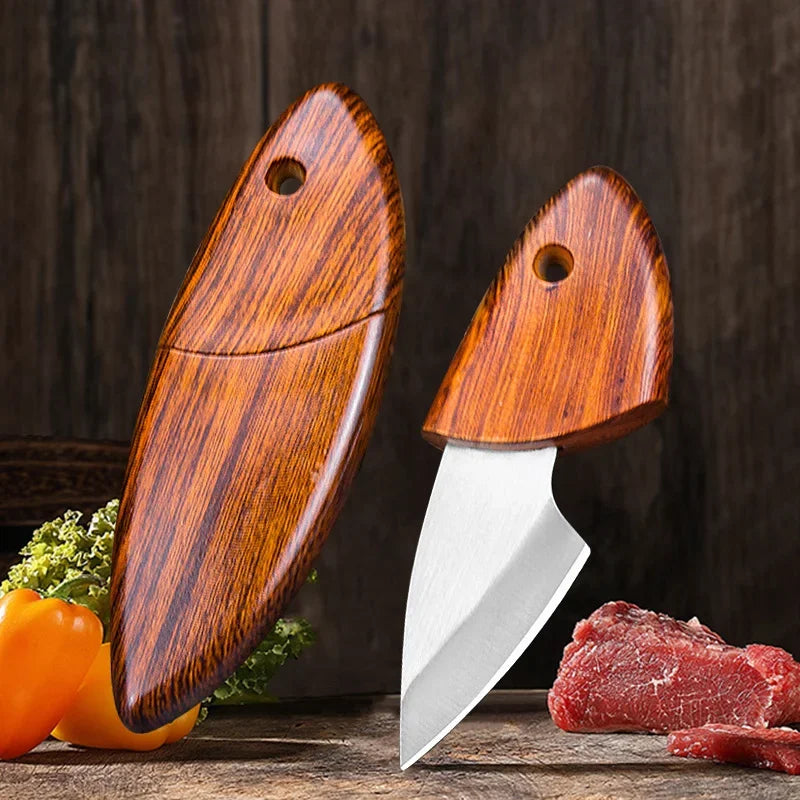 Mini Knife Hand Forge Blade Kitchen Knives Cleaver Chef Slicing Boning Utility Cook Tools Meat Fish Fruit Vegetable Small Knife