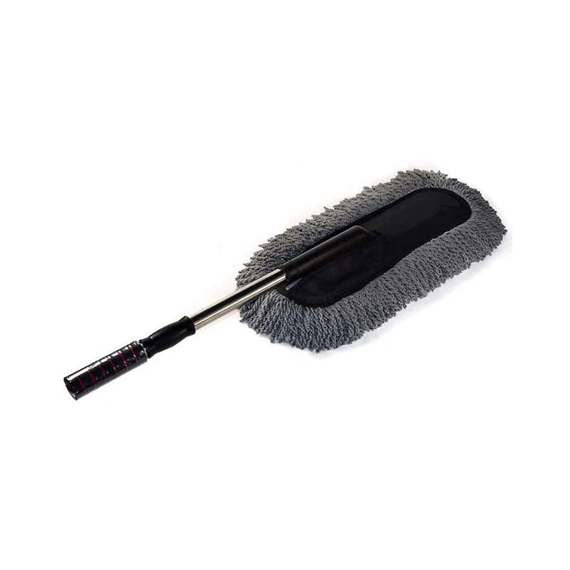Car Body Cleaning Removable Car Wash Brush Telescopic Flat Wax Brush Wax Mop Cleaning Brush Car Duster Dust Brush