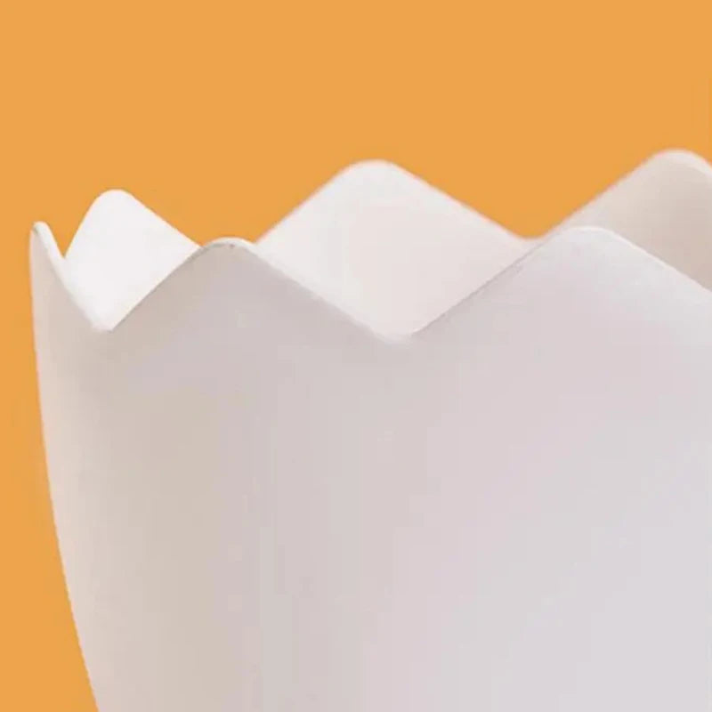 Eggshell shape Pen Pencil Pot Pen Holder Stationery Storage Container Desk Organizer Cosmetic Storage Makeup Brush Bucket