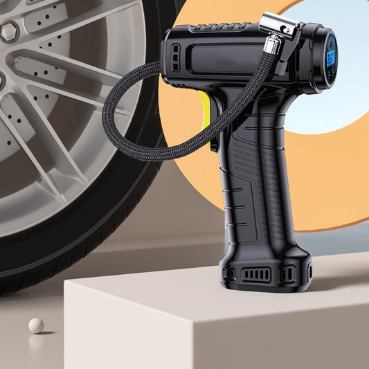 High Power Inflatable Pumps For Car Low Noise Automatic Tire Inflator For Motorcycle Bike
