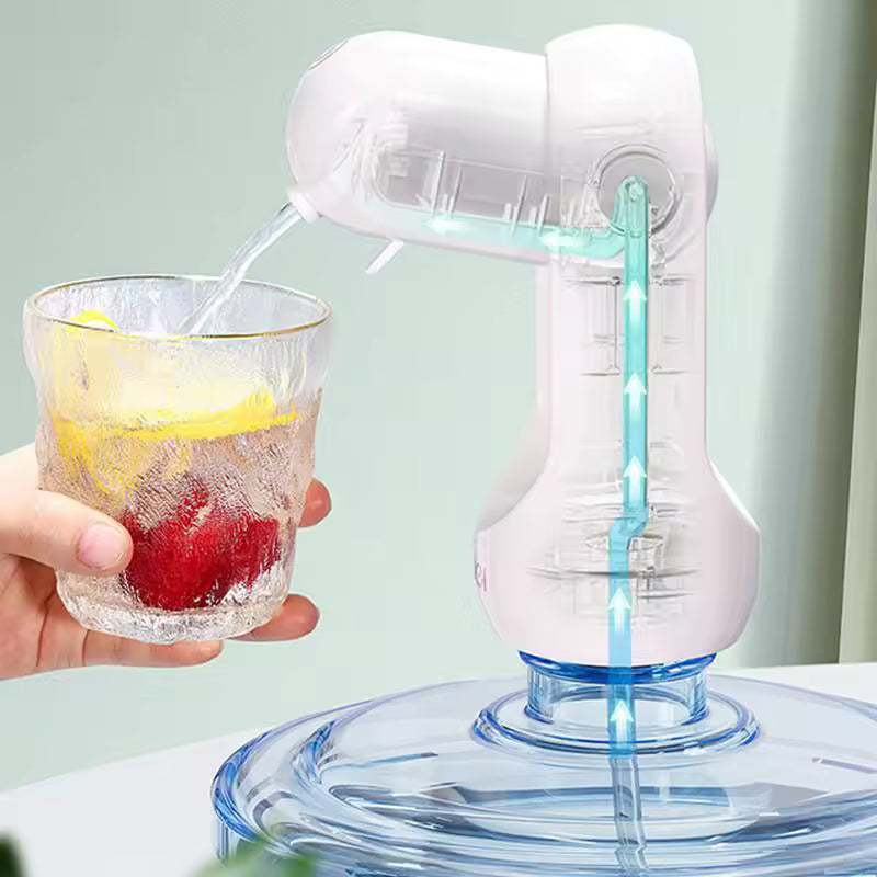 Water Bottle Pump USB Charging Automatic Electric Water Dispenser Pump Bottle Water Pump Portable Foldable Auto Drink Dispenser