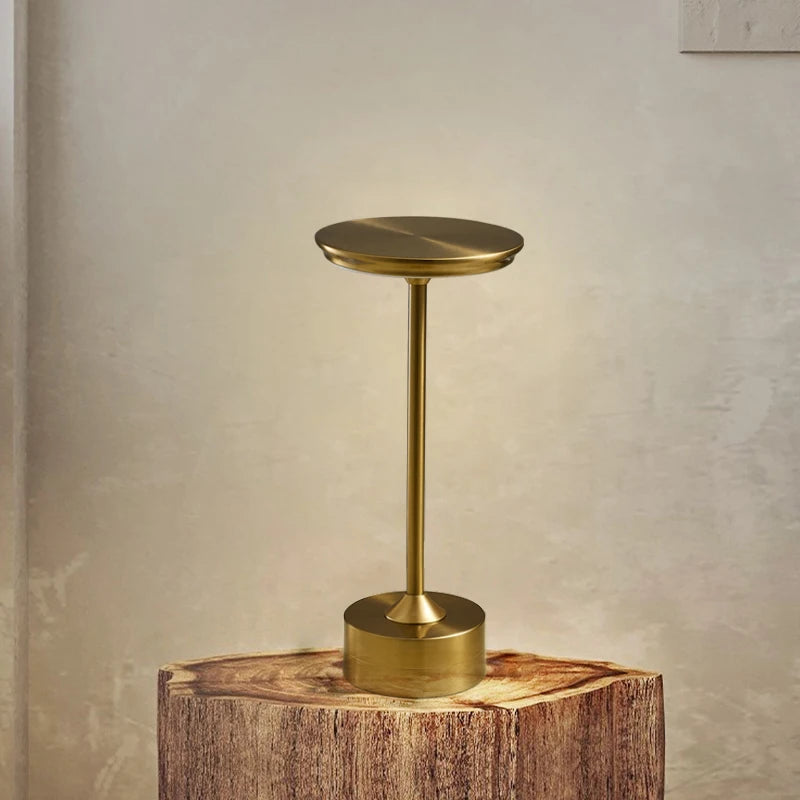 Nordic Simple Retro Portable Touch USB Charging Table Lamp LED Desk Light For Home Office Restaurant Bar industrial styl