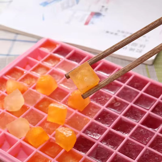 Reusable 96-Grid Ice Cube Tray, Easy-release Ice Cube Mold / Maker for Cocktail, Whiskey - BPA Free