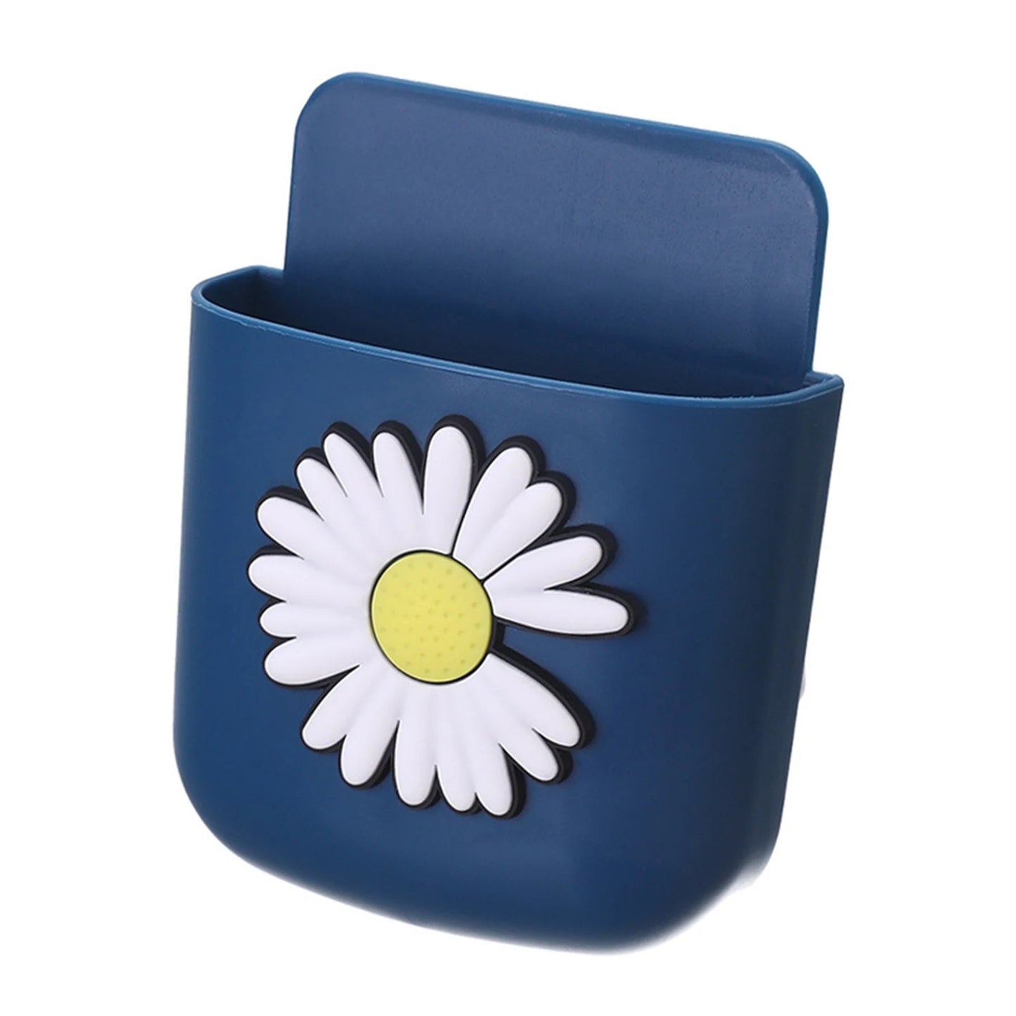 Wall Mounted Organizer Storage Box Punch Free Remote Control Mounted Mobile Phone Plug Wall Holder Charging Multifunction Hook