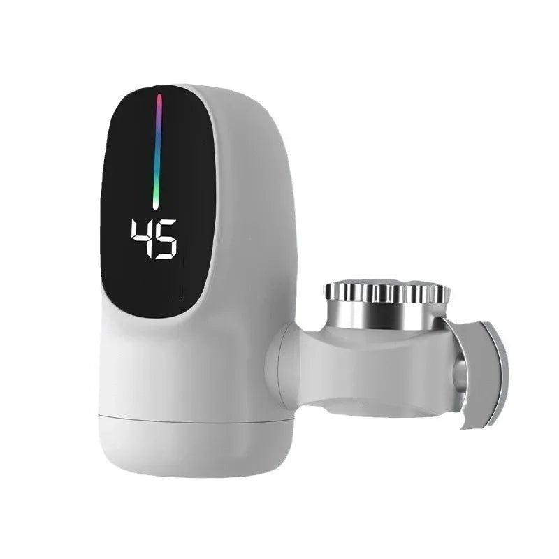 3000W Instant Hot Water Heater Faucet Electric Tankless for Kitchen Fast Heating Tap with Temperature Display