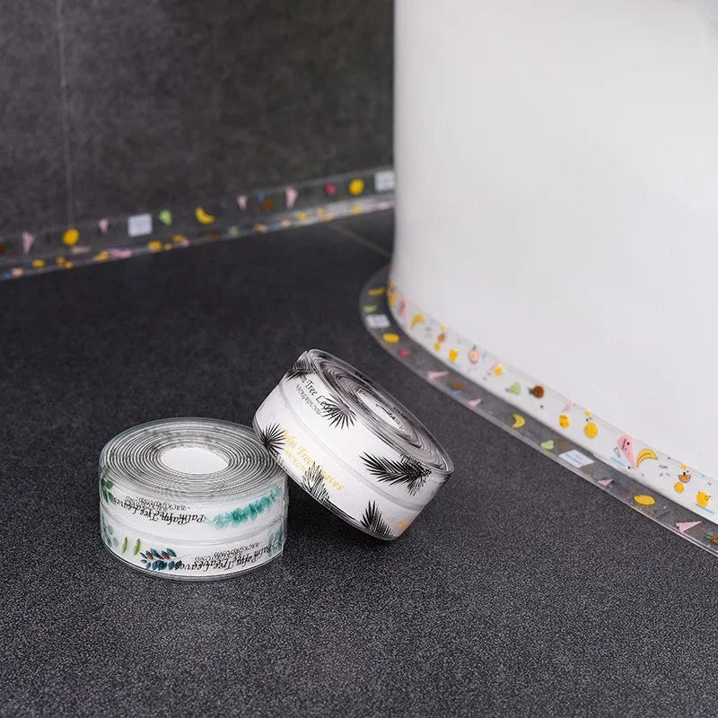 Waterproof and Mildew-proof Kitchen Sealing Tape Sink/Door/Window Gap Sticker Sealing Strip Tile Gap Filler Moisture-proof