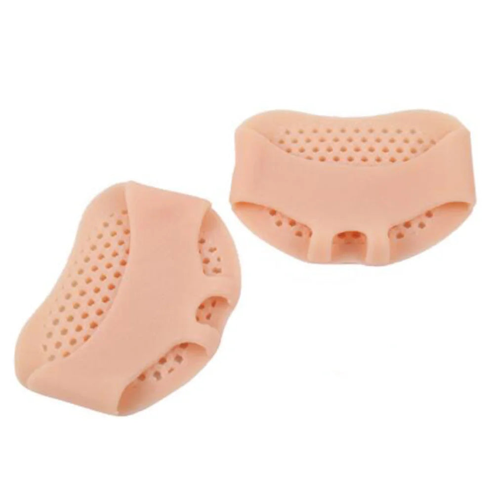 2PCS Silicone Gel Insoles Toe Separator Thumb Valgus Orthopaedic Foot Protector Bunion Adjuster Hallux Guard Feet Care Cushion