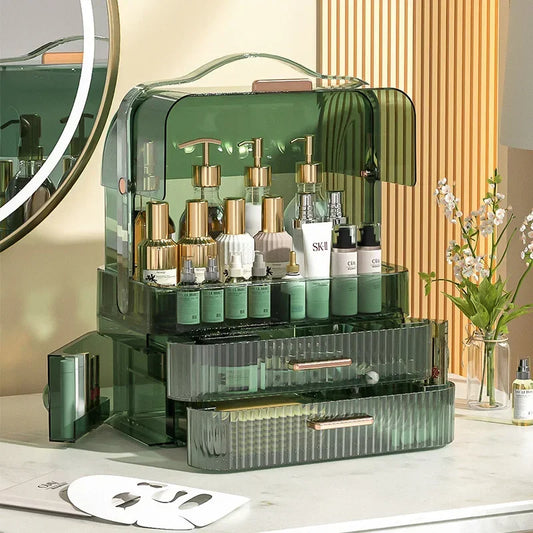 Cosmetics Storage Box, Dresser, Skin Care Products, Desktop Storage, Transparent Box, Lipstick Mask, Vanity Box, Storage Rack.