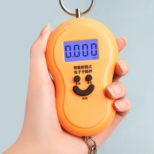 Portable Digital Scale for Hand Bag, Fish, Suitcase, Up to 50kg