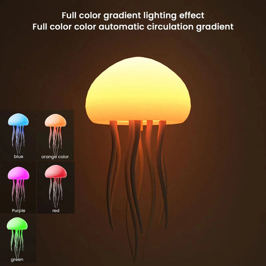 Jellyfish Night Light with Color Changing Glow
