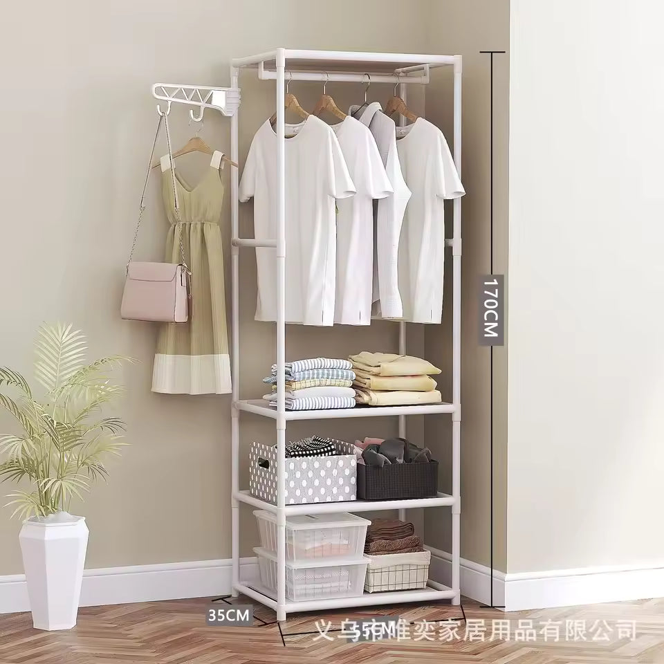 Hanger Stand Shelf Coat Racks Chair Wearing Professional Clothes Rack Standing Rhinestones Portable Hanger Dress Room Sofa Scarf