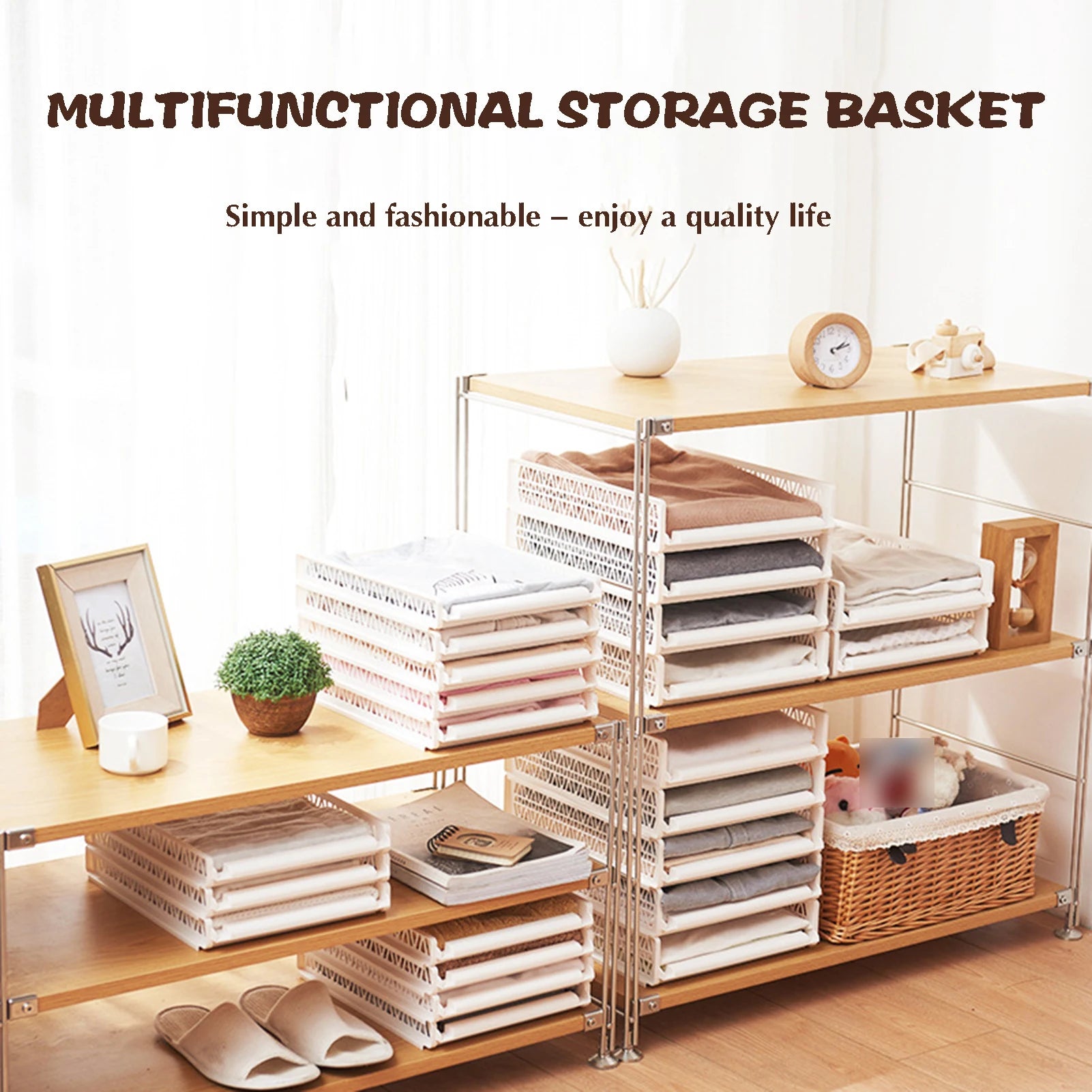 Stackable T Shirt Folding Board Plastic Durable Clothes Shirt Storage Tool Fits Summer Clothes Jean Living Room Storage Supplies