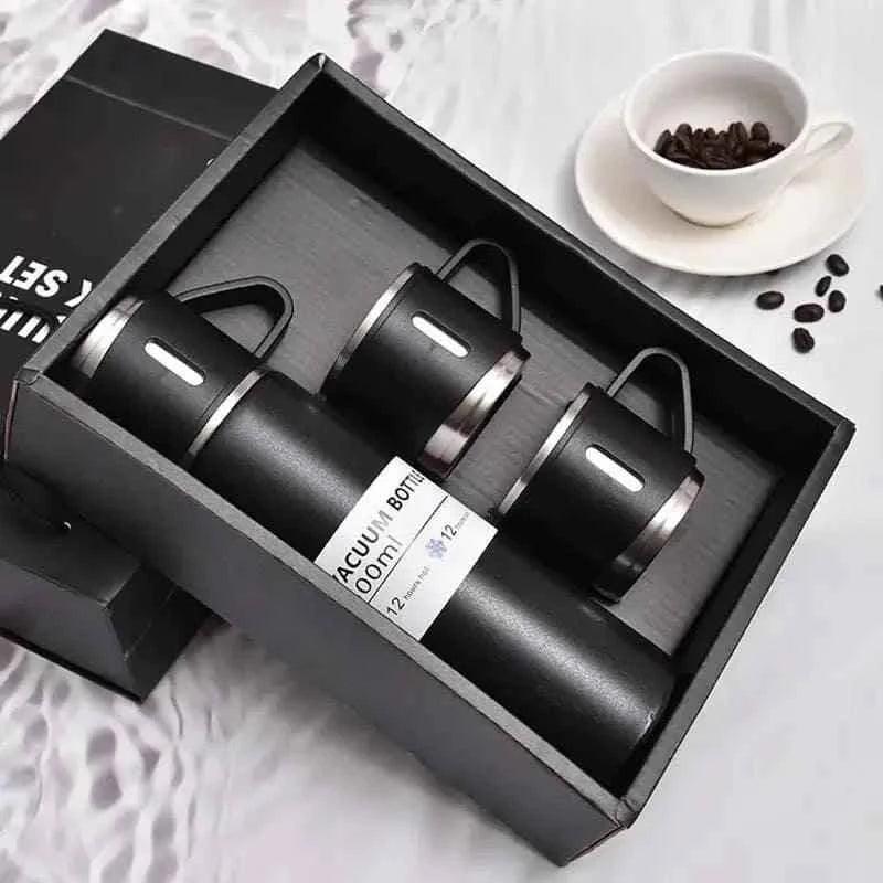 High Quality Food Grade Stainless Steel Vacuum Flask Set