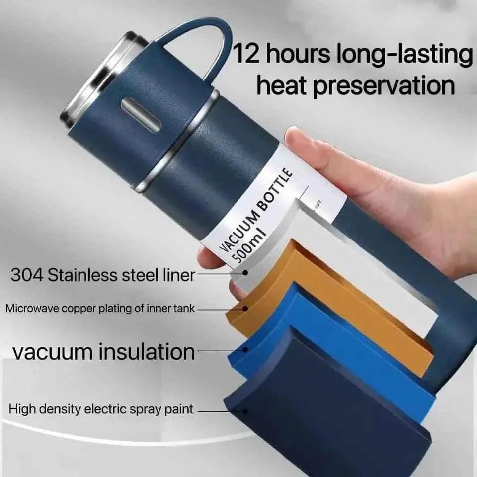 High Quality Food Grade Stainless Steel Vacuum Flask Set