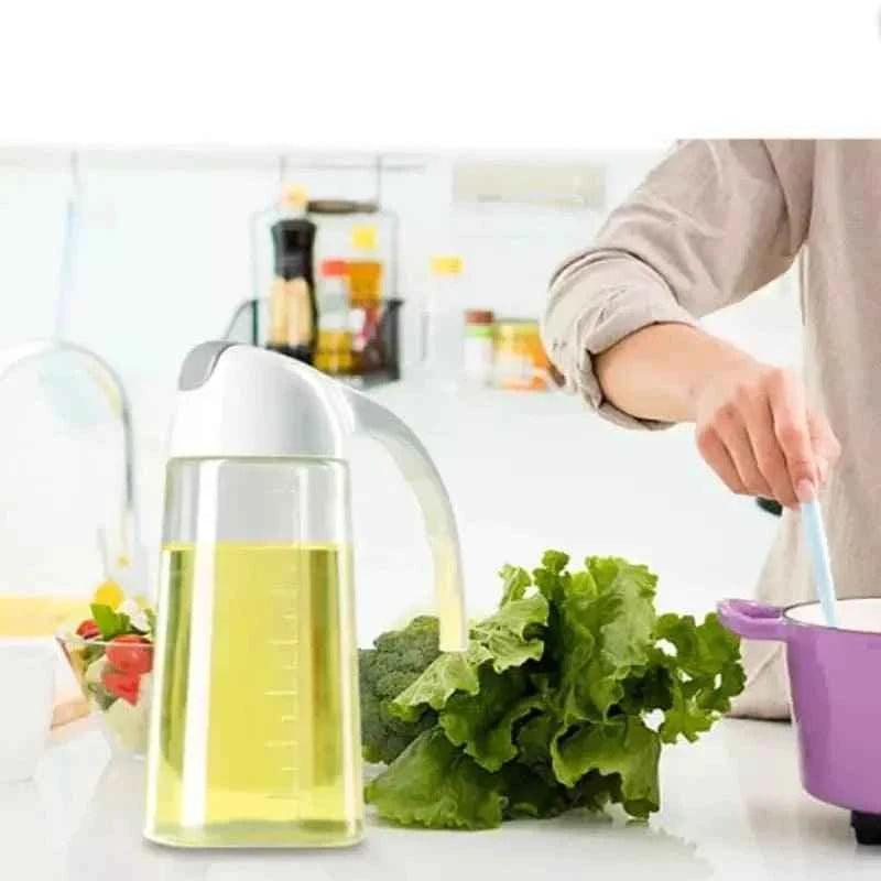 630ml Glass Oil Dispenser Jar.