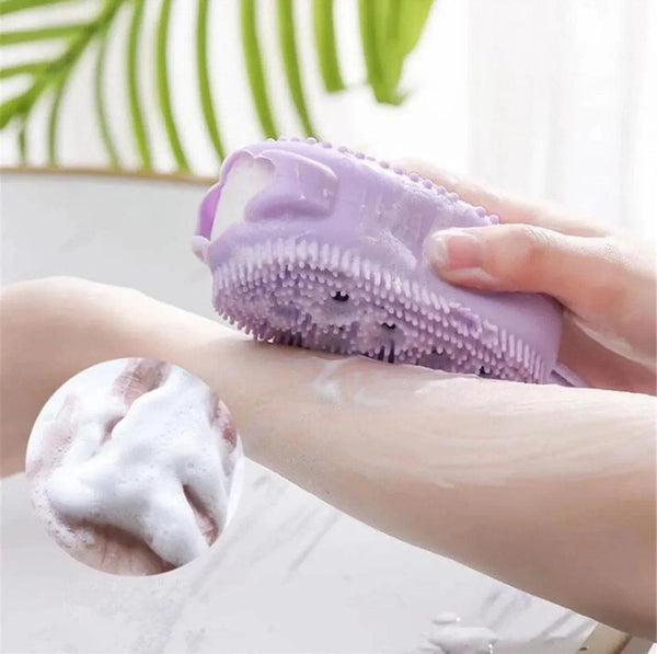 Silicone Bubble Double Sided Bath Brush