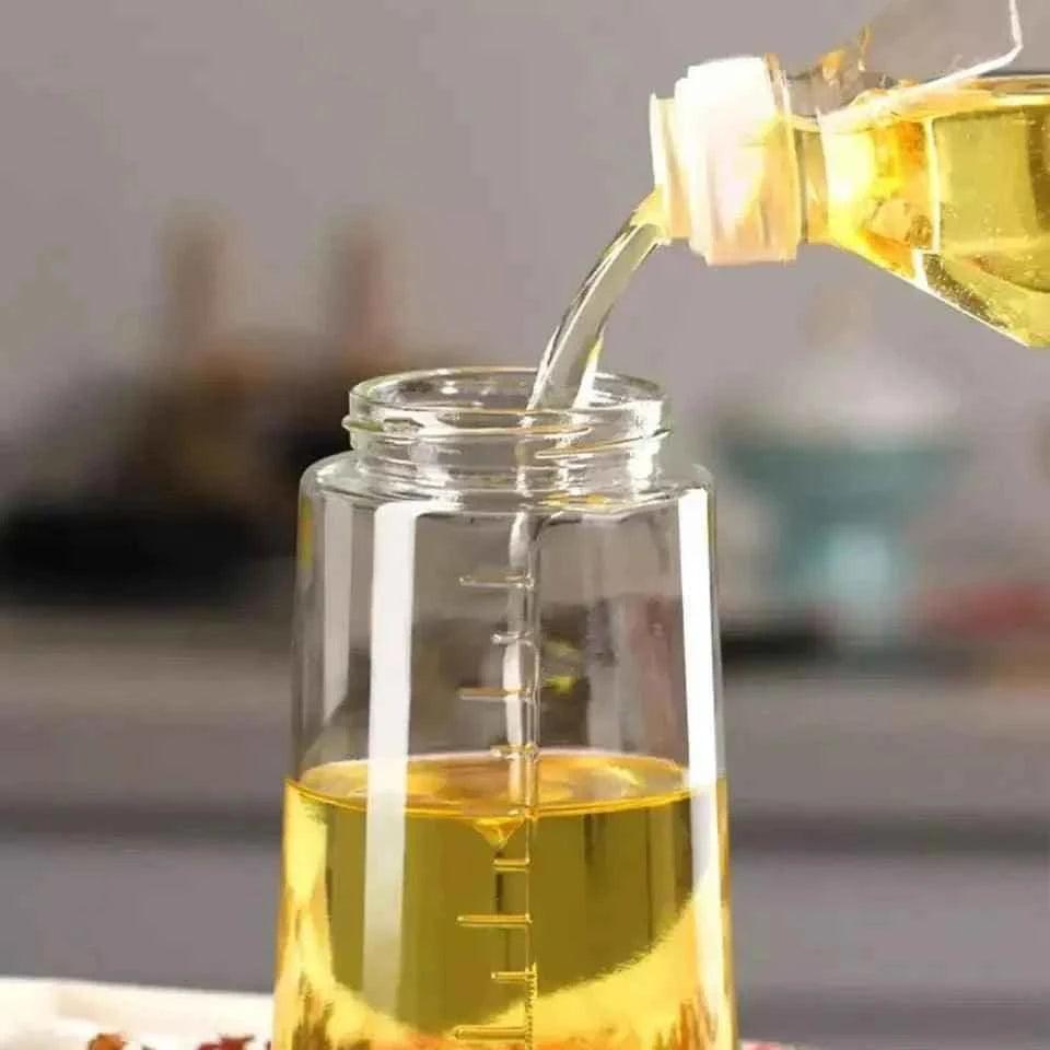 630ml Glass Oil Dispenser Jar.