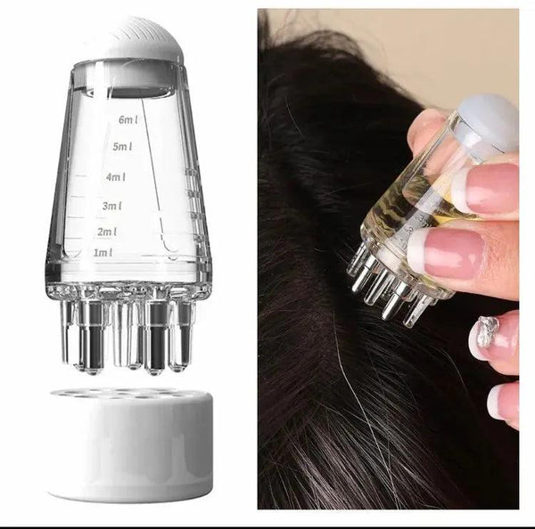 Compact Scalp Oil Applicator.