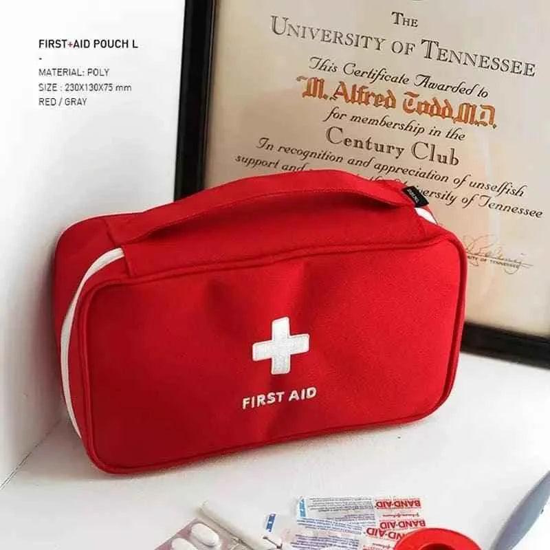 Portable Storage Bag First Aid Emergency Medicine Bag