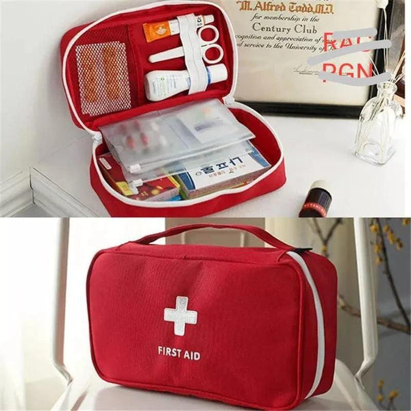 Portable Storage Bag First Aid Emergency Medicine Bag