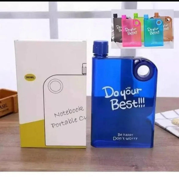 350ml Plastic Notebook Bottle Each