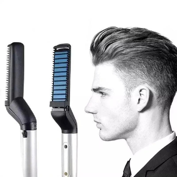 All-in-One Hair & Beard Styling Brush.