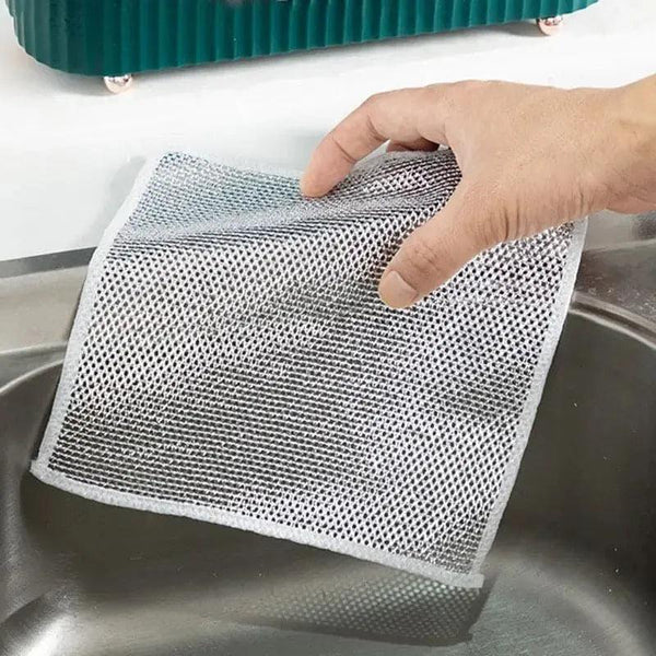 Non Scratch Steel Wire Wire Cleaning Cloth | Dishcloth