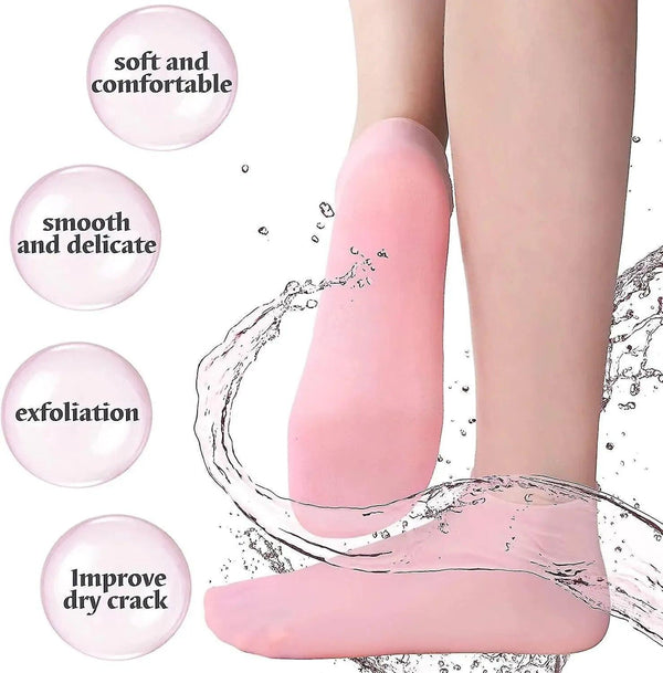 Moisturizing Silicone Foot Socks.